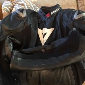 Dainese motorcycle leather jacket